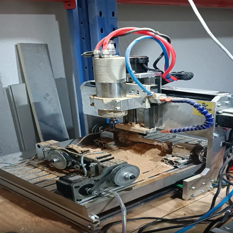 5 Axis Wood Cutting 5080 2200W 1500W Metal Marking Linear Guide Rail PCB Drilling Milling Carving