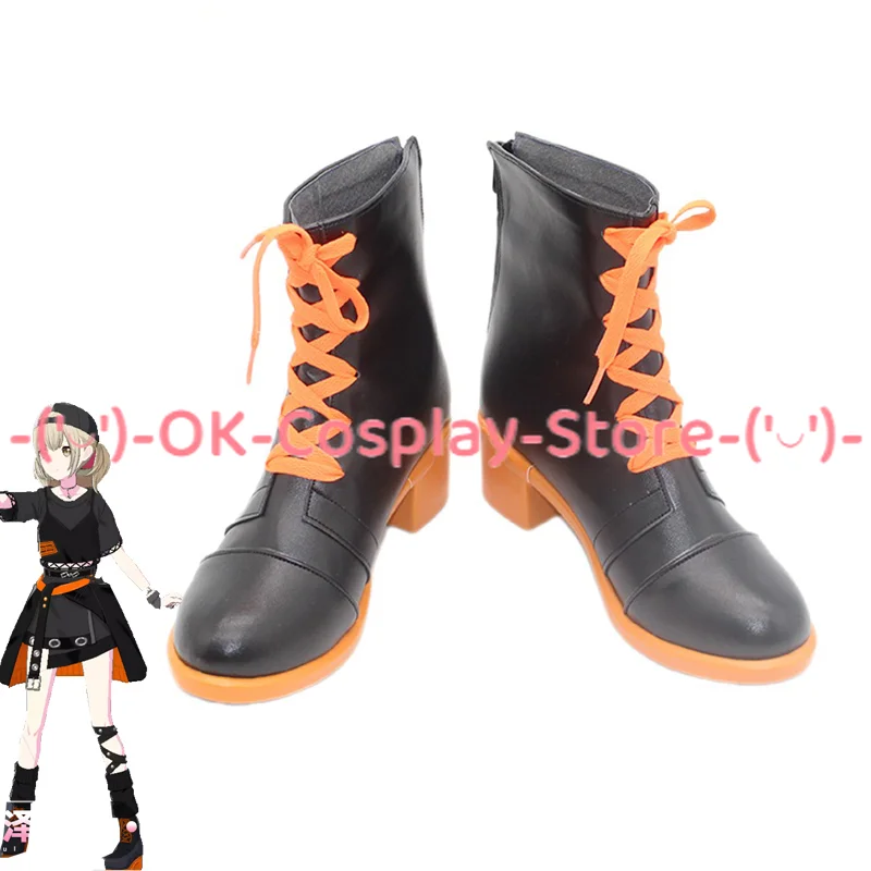 

Azusawa Kohane Cosplay Shoes Halloween Carnival Boots PU Shoes Project Sekai Cosplay Props Custom Made