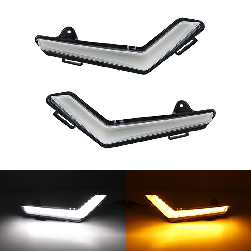 1 Pair ATV Daytime Running Light Turn Signals For Can-Am Defender Max 2020-2022 ATV Parts