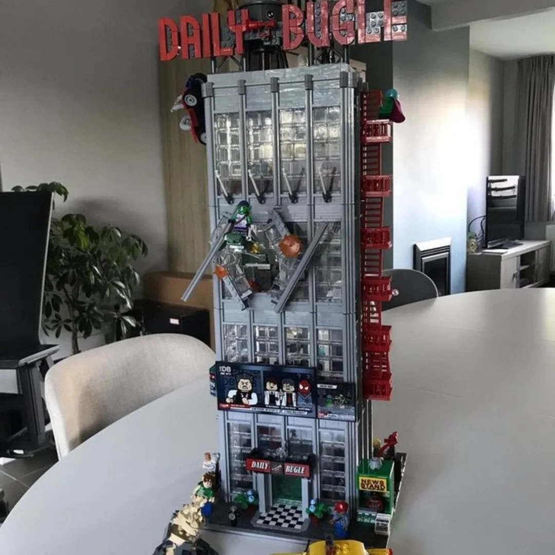 76178 بناء البوق لبنات البناء اليومية 3772 قطعة 60093 هدايا عيد الميلاد للأطفال