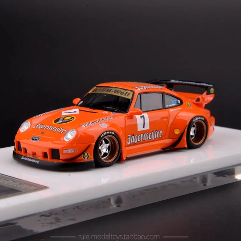 

Stock FuelMe 1:64 Scale 993 RWB Resin Car Model Classic Adult Souvenir Gift Static Display Hobby Collection