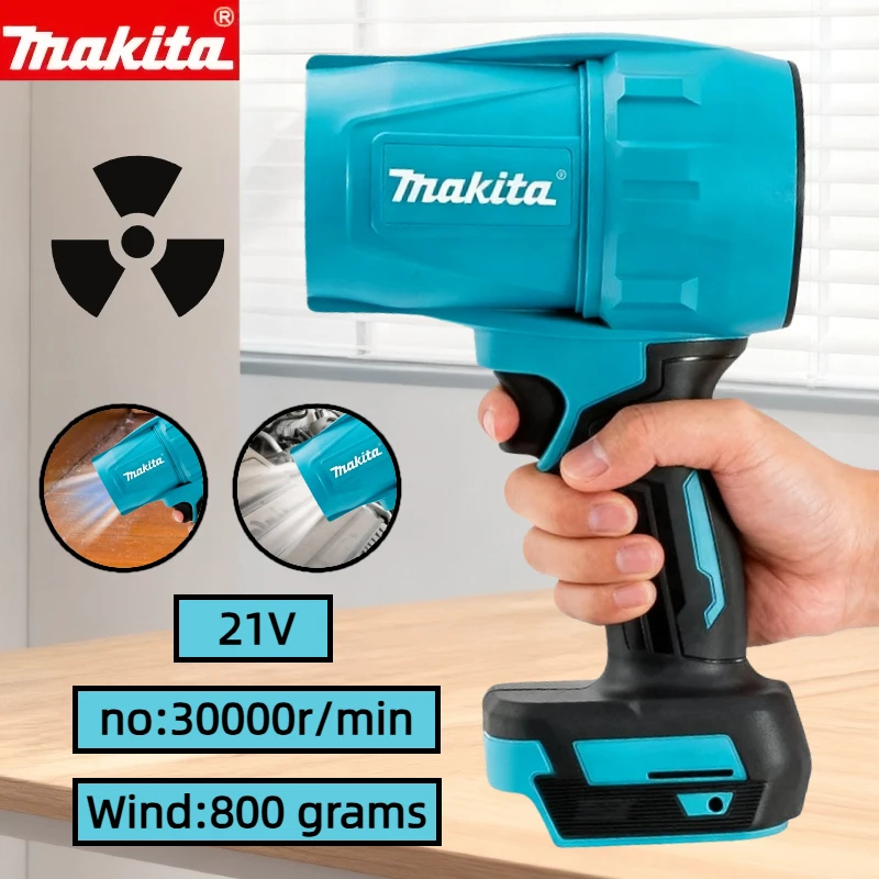 

Makita 30000RPM Violent Blower Turbo Jet Fan 18V Electric Air Duster Wind Speed Turbo Car Cleanin Tool
