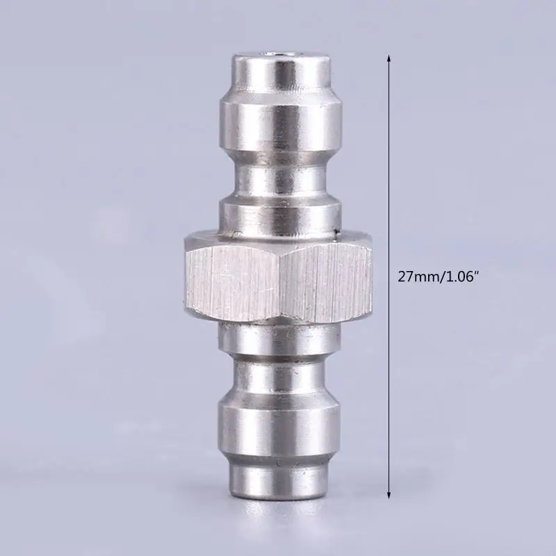 A2UD Universal 8-мм двойной мужчина Foster Foster Quick-Disconnect Cupling Adapter Adapter