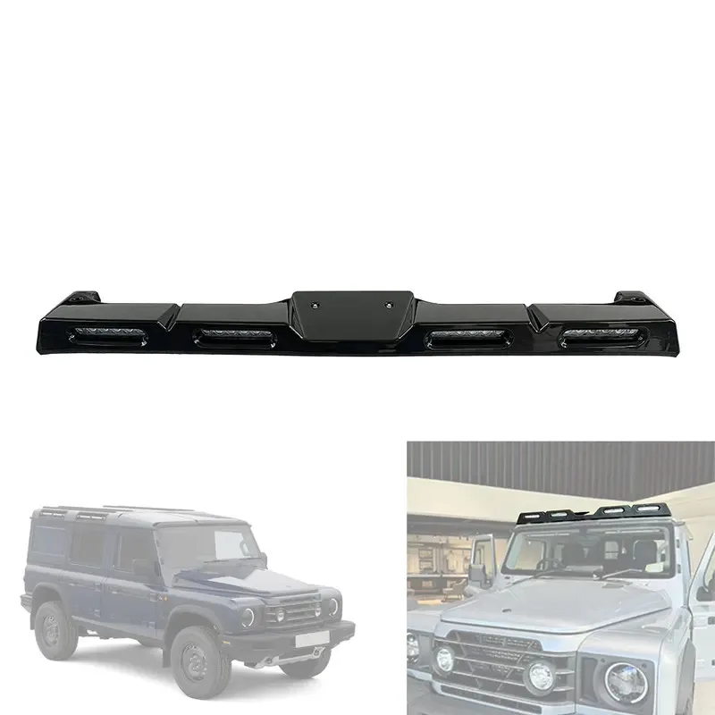 

Спойлер на переднюю крышу автомобиля с DRL-подсветкой, тюнинг, светодиодный прожектор на крышу, крыша автомобиля для Ineos Grenadier 2023 2024