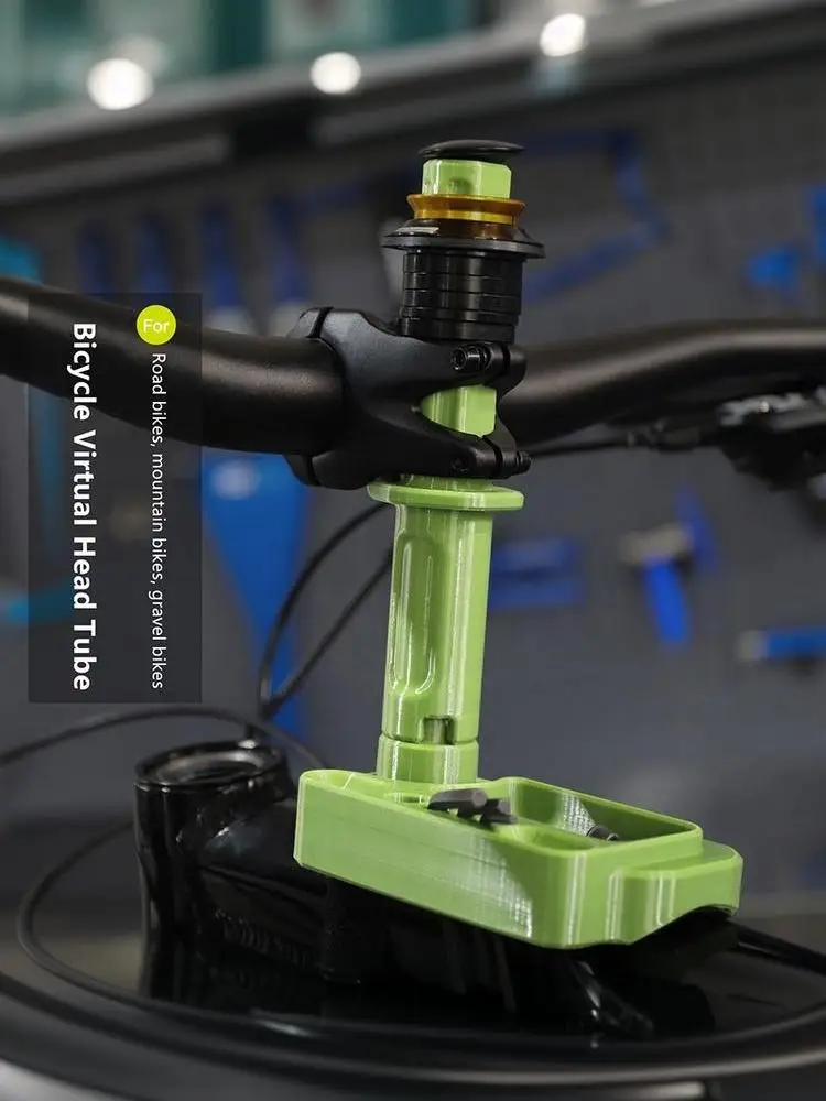 AliExpress NONE RRSKIT Virtual Head Tube For Bicycle For Road Mountain Bikes Gravel Cycling Ultralight Virtual Head Tube Bicycle Repair Tool