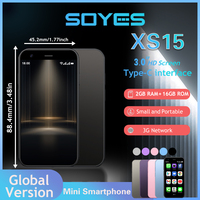 SOYES XS15 Mini Smartphone | 3.0-inch Screen+Android 8.1 | 2+16GB Memory | Dual SIM 3G | Play Store | Multi Color Selection
