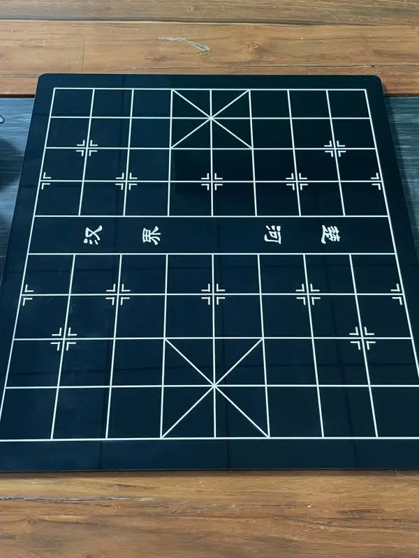 thickened-black-acrylic-chinese-chessboard-engraved-colored-inlay-organic-glass-wear-resistant-traditional-pattern-non-magnetic