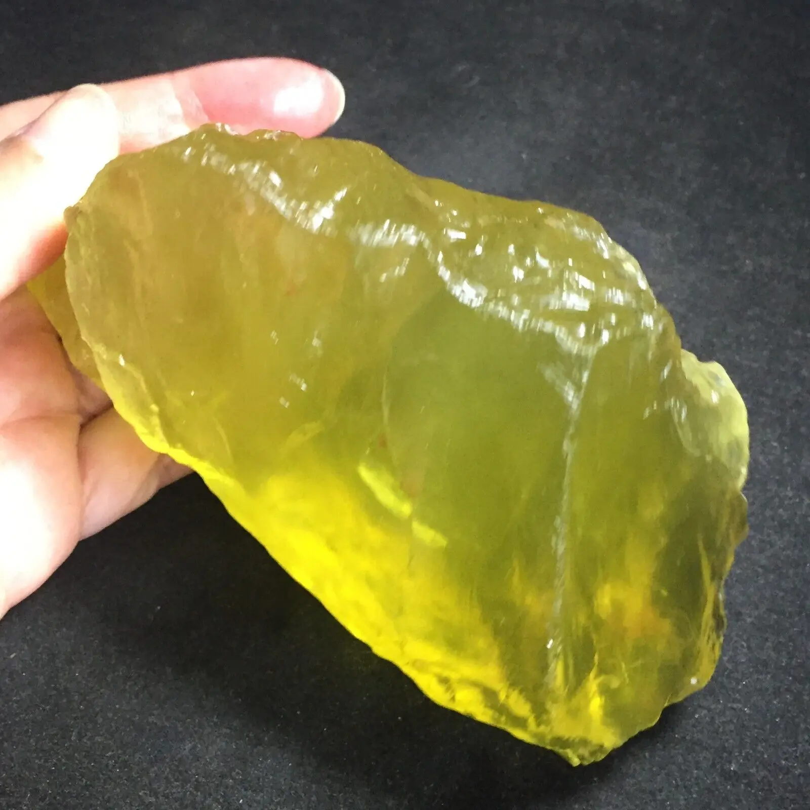 Natural CITRINE Crystal Rough Raw Stone Rock Specimen Healing