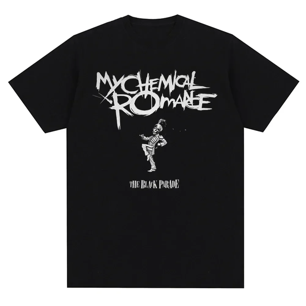 My Chemical Romance Mcr Band Printed 100% Cotton T-shirts Oversized High Quality Comfortabled Punk Emo Rock Summer Fashion Tops