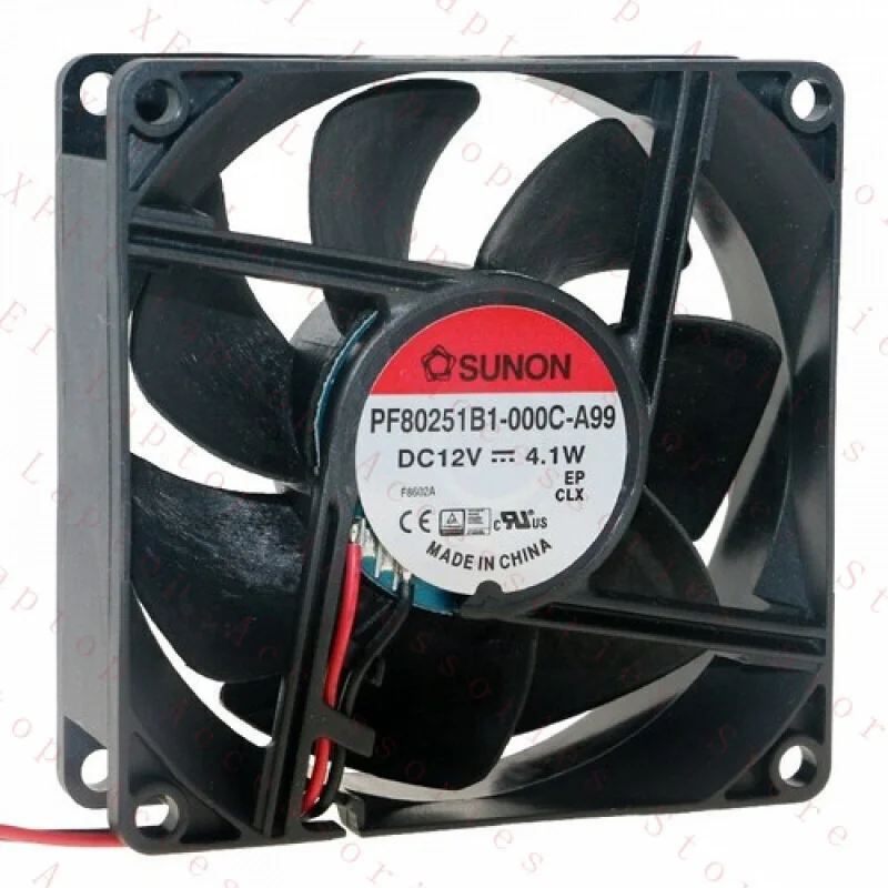 

Вентилятор корпуса C FOR SUNON PF80251B1-000C-A99, 8 см, 12 В, 4,1 Вт, 2-контактный