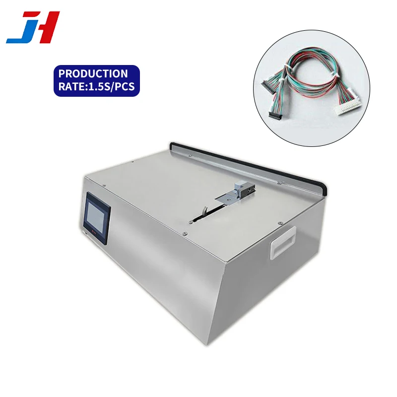 JH-LN30 Automatic Nylon Cable Tie Tying Machine 1.5s/Pc for Special-Shaped Head Ties Customizable Fixture 100W 110/220V AC