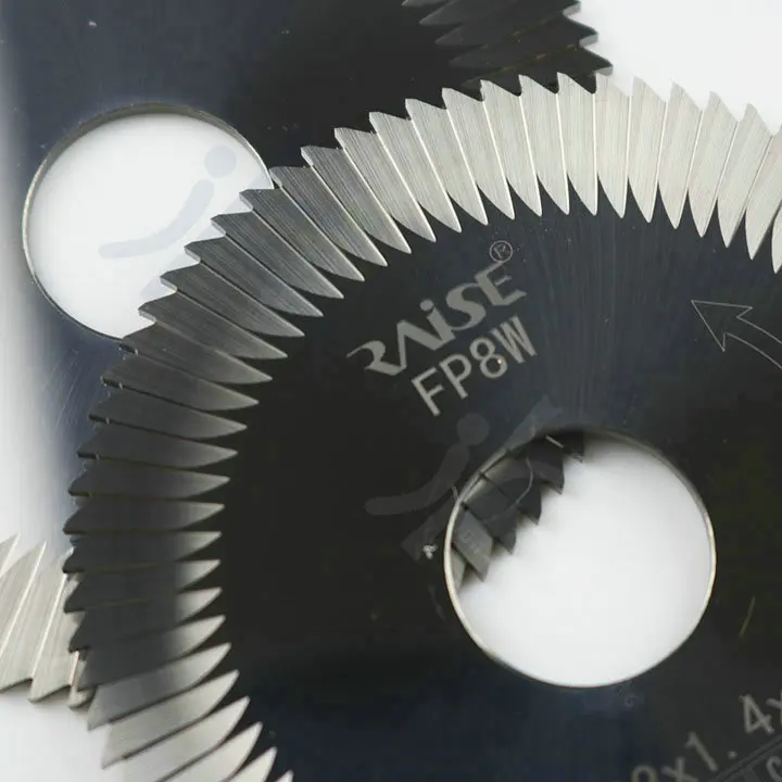 Raise FP8W tungsten steel side and face milling cutter phi 63 x1. 4 x phi 16 FP8AW key machine blade saw blade