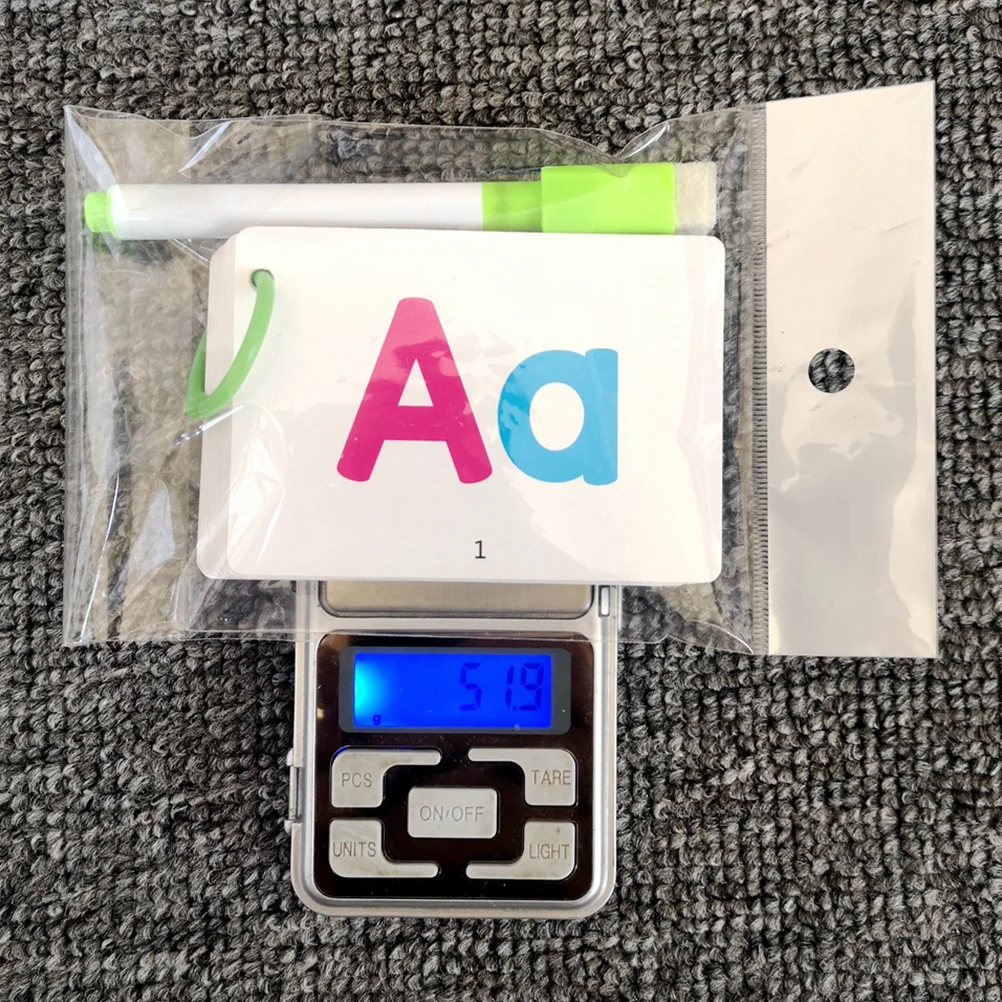 27 stks Vroege Onderwijs Engels Flash Kaarten Kinderen Leren Alfabet Letter Matching Game Cognitieve Geheugen Puzzel Voor Kinderen