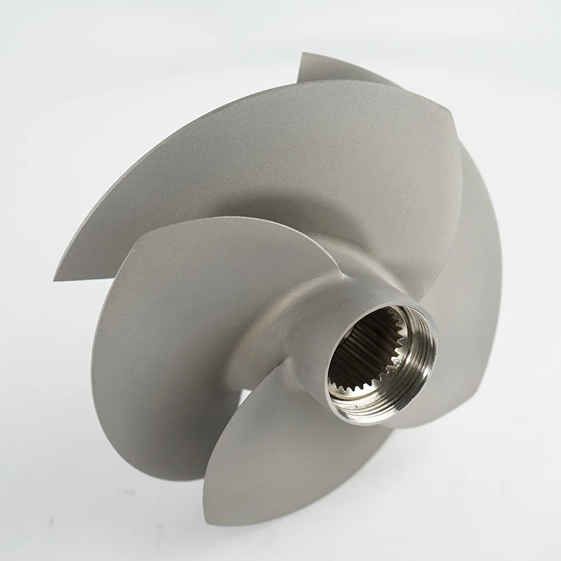 Cheap 159mm Diameter Pump Jet Ski Impeller for Bombardier GTX LTD IS/S/260 4-Blade Stainless Steel Motorboat Propeller