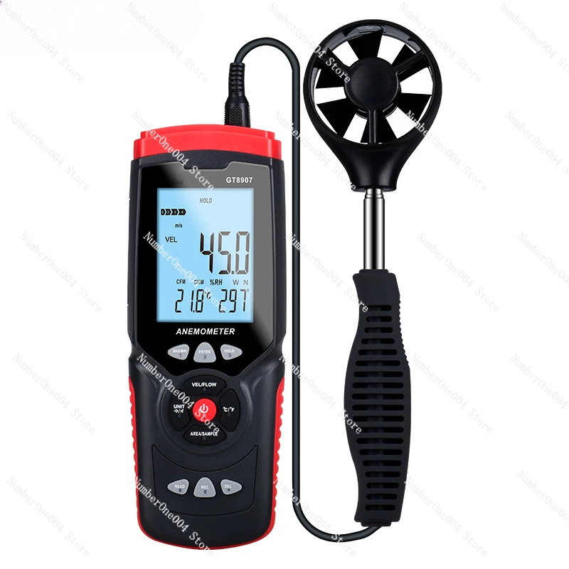 

Gm8903 Wind Speed Measuring Instrument Thermal Sensitive High Accuracy Portable Anemometer