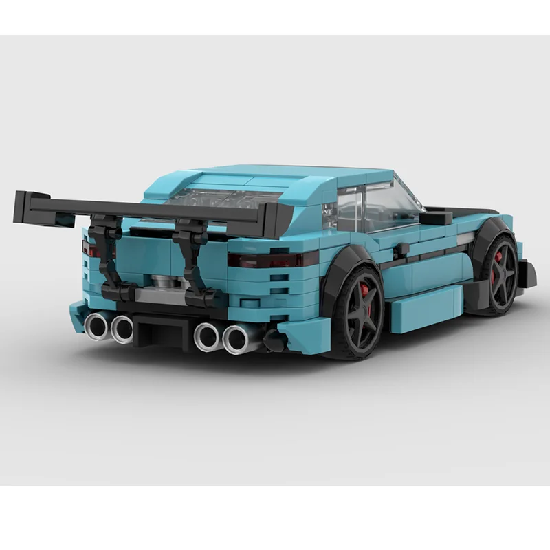 312 PCS Novo modelo de carro MOC Velocidade ​ ​ Campeões 2025 F-Tipo R Personalizado DIY Criativo Educacional Blocos de Construção para Crianças Presente