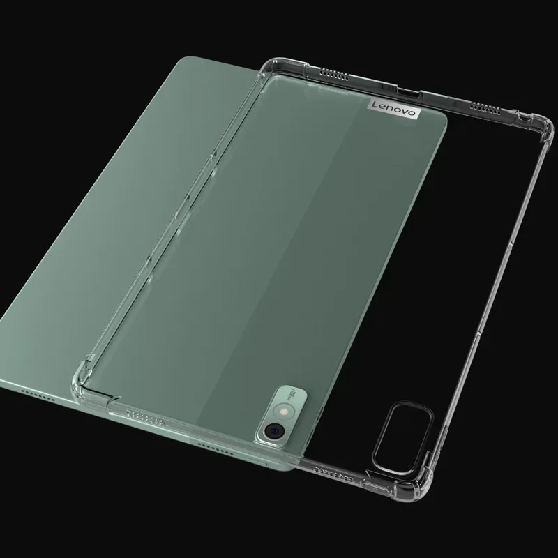 Étui pour tablette pour Lenovo Tab P11 2nd Isabel 2023, Xiaoxin Pad 10.6, 2022, P11 Plus 11 ", P11 Pro 11.5, 11.2, étui en TPU souple transparent