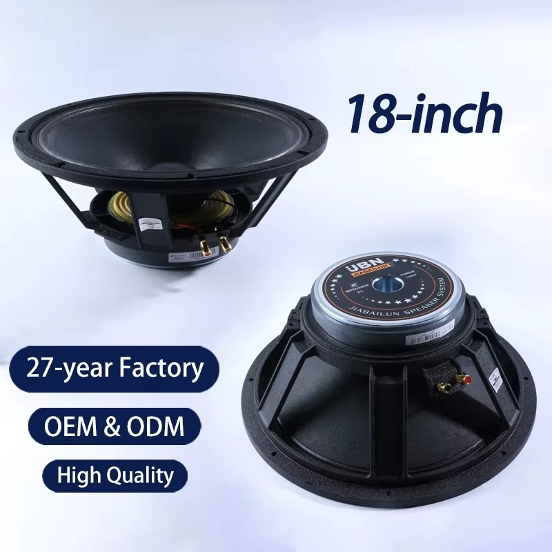 18inch loudspeaker  audio sound equipment 100mm voice coil subwoofer outdoor line array speaker system horn