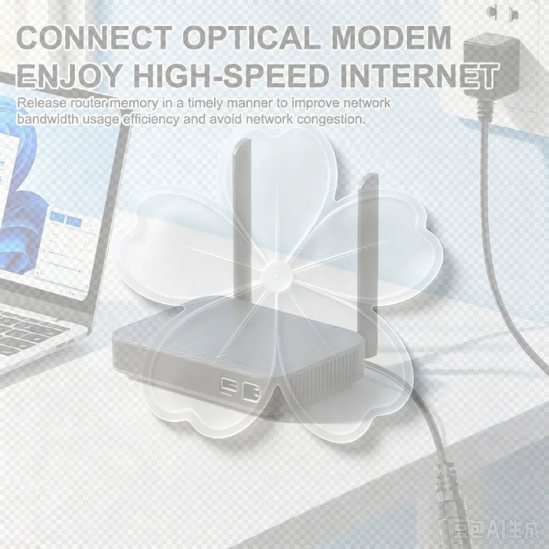 Router Auto Restart DC Power Cable Smart Chip Tough ABS Shell For 24h Cycle Reboot Improving Internet Speed