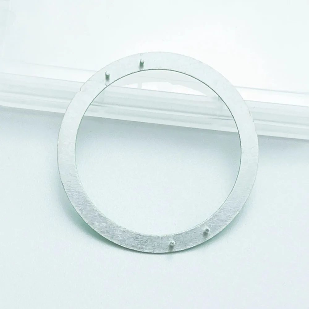 Quadrante dell'orologio da 28,5 mm quadrante luminoso verde per movimento NH70/NH71/NH72 quadranti cavi accessori modificati