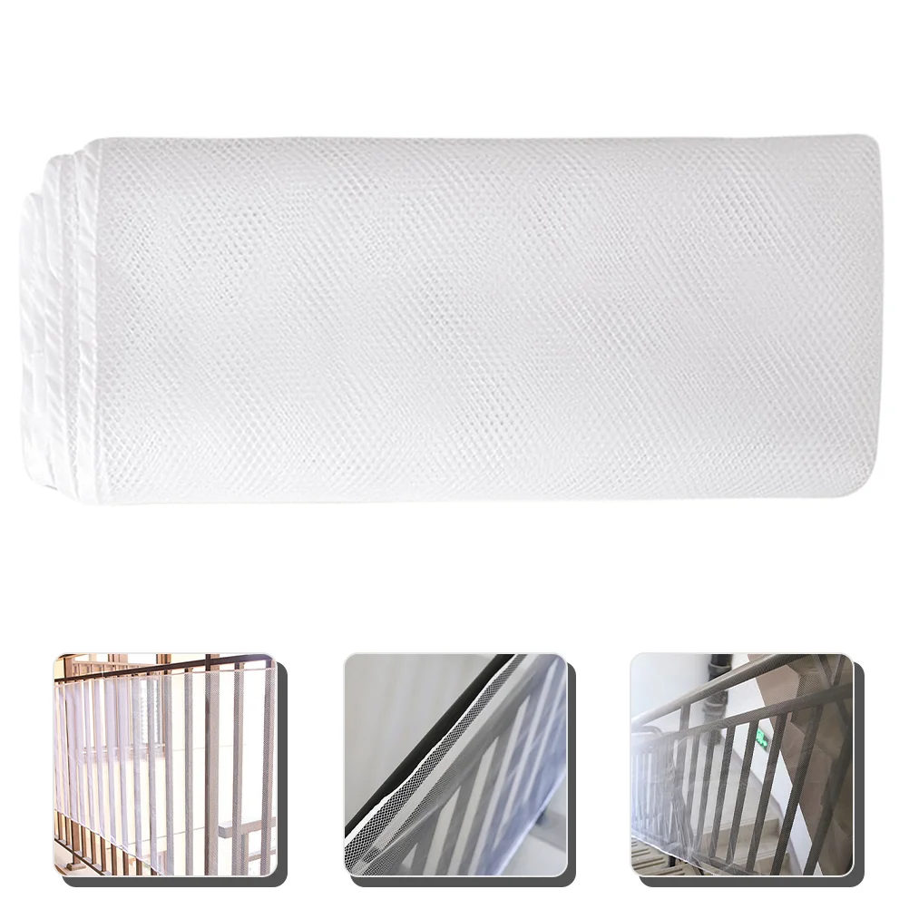 

Safety Net Stair Barrier Screen Balcony White Railing Covers for Balconies Netting Child