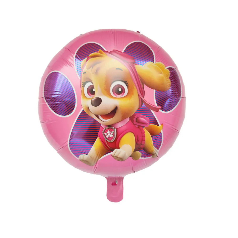 10Pcs Paw Patrol Foil Balloon Set Party Supplies Boy GirlBirthday Party Baby Shower Party Decorations Kid Toys Classic Toys