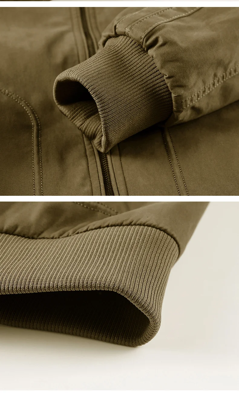 Men's Thick Padded Reversible Cotton Jacket Fleece Lined Winter Warm Casual Bomber Outdoor Daily Outerwear Parkas 26620A