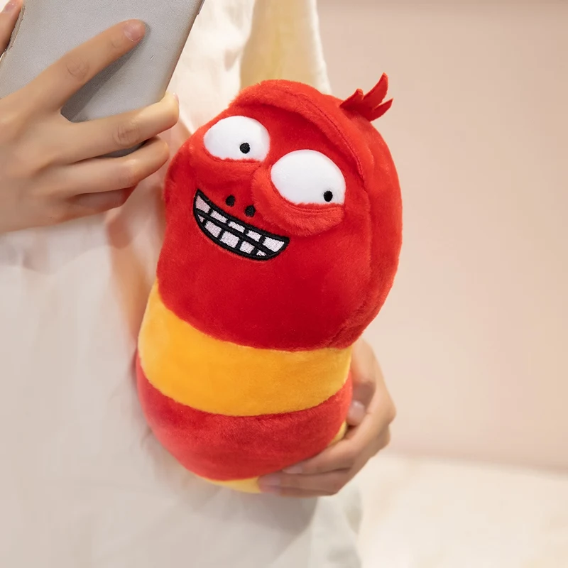 Larva Series Plush Toys Cartoon Insect Doll Pendant Anime Hobbies Collection Kawaii Decor Toys Keychain Birthday Surprise Gifts