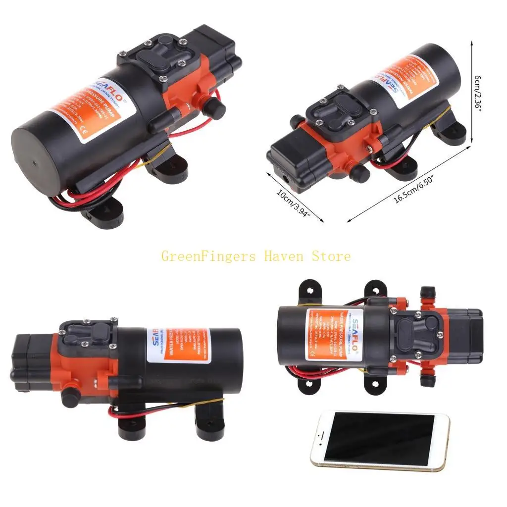 

F68D 35PSI 12V Морской диафрагмный водяной насос Priming Accessories