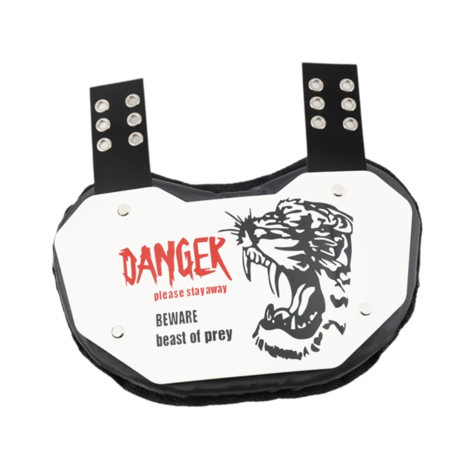 Football Backboard Rear Protector Tiger Head Pattern Abrasion Resistant