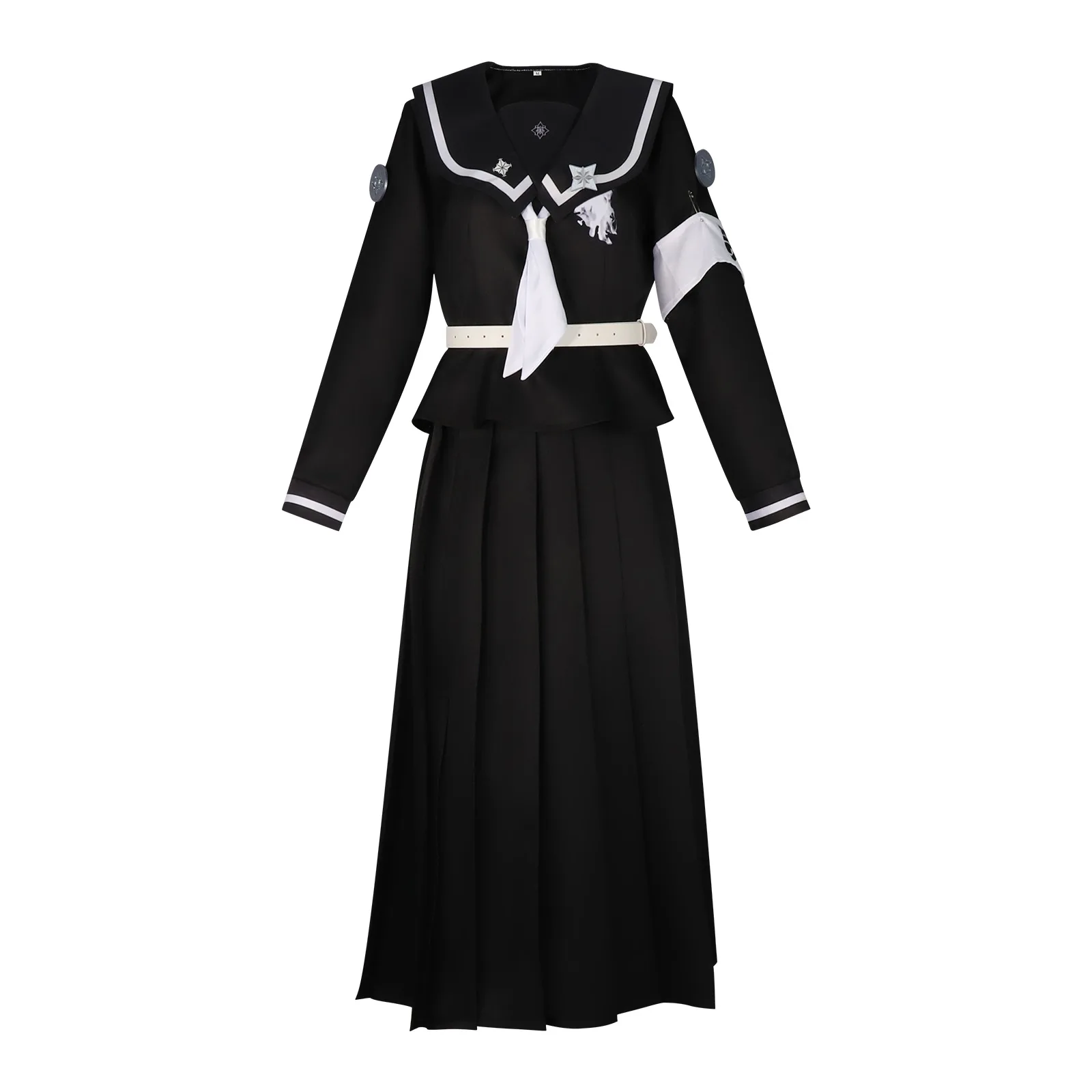 

Black uniform Pleated skirt New game cosplay costumes Ultimate Defense Academy Cool Style