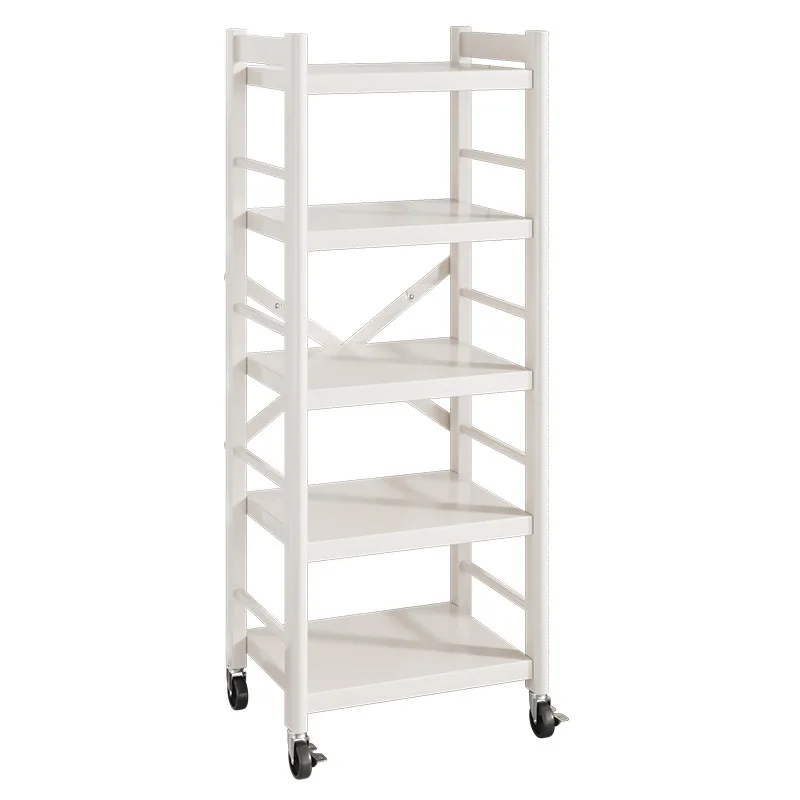 Kitchen rack Floor-to-ceiling multi-layer crevice storage rack Household oven Microwave oven Multifunctional storage rack