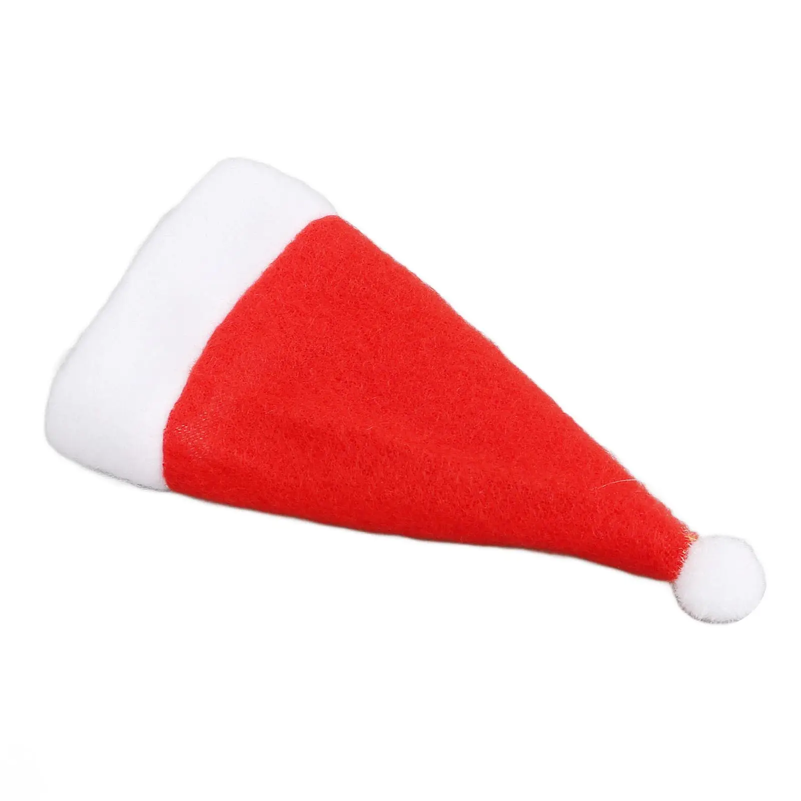 Thick Mini Santa Hats for diy Christmas Decor - Cute Classic Holiday for family Decorations