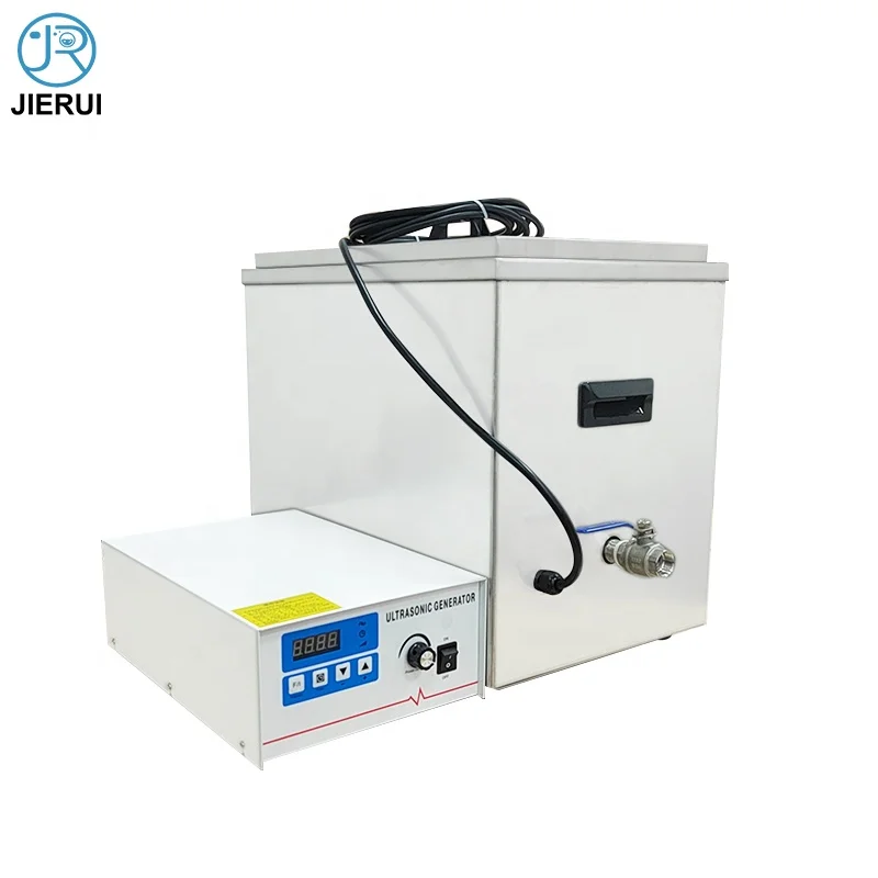 

Jierui Factory Portable 38L Single Tank Desktop Bench Commercial Industrial Ultrasonic Cleaner Machine for Lab School Store