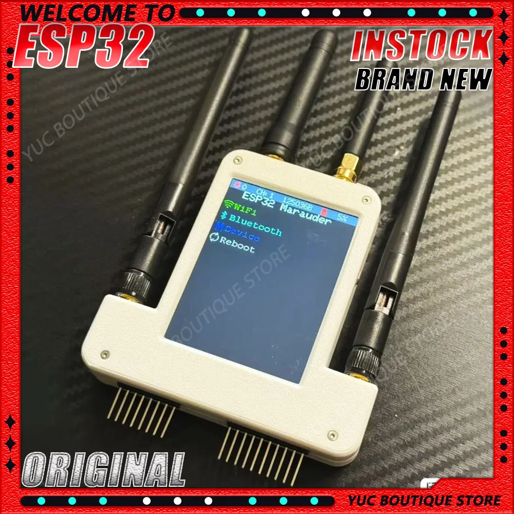 

Новая макетная плата Marauder ESP32, изготовленное на заказ устройство Mar-X-Auder, Bluetooth Wi-Fi, наступательное и защитное увеличение, безопасно и надежное