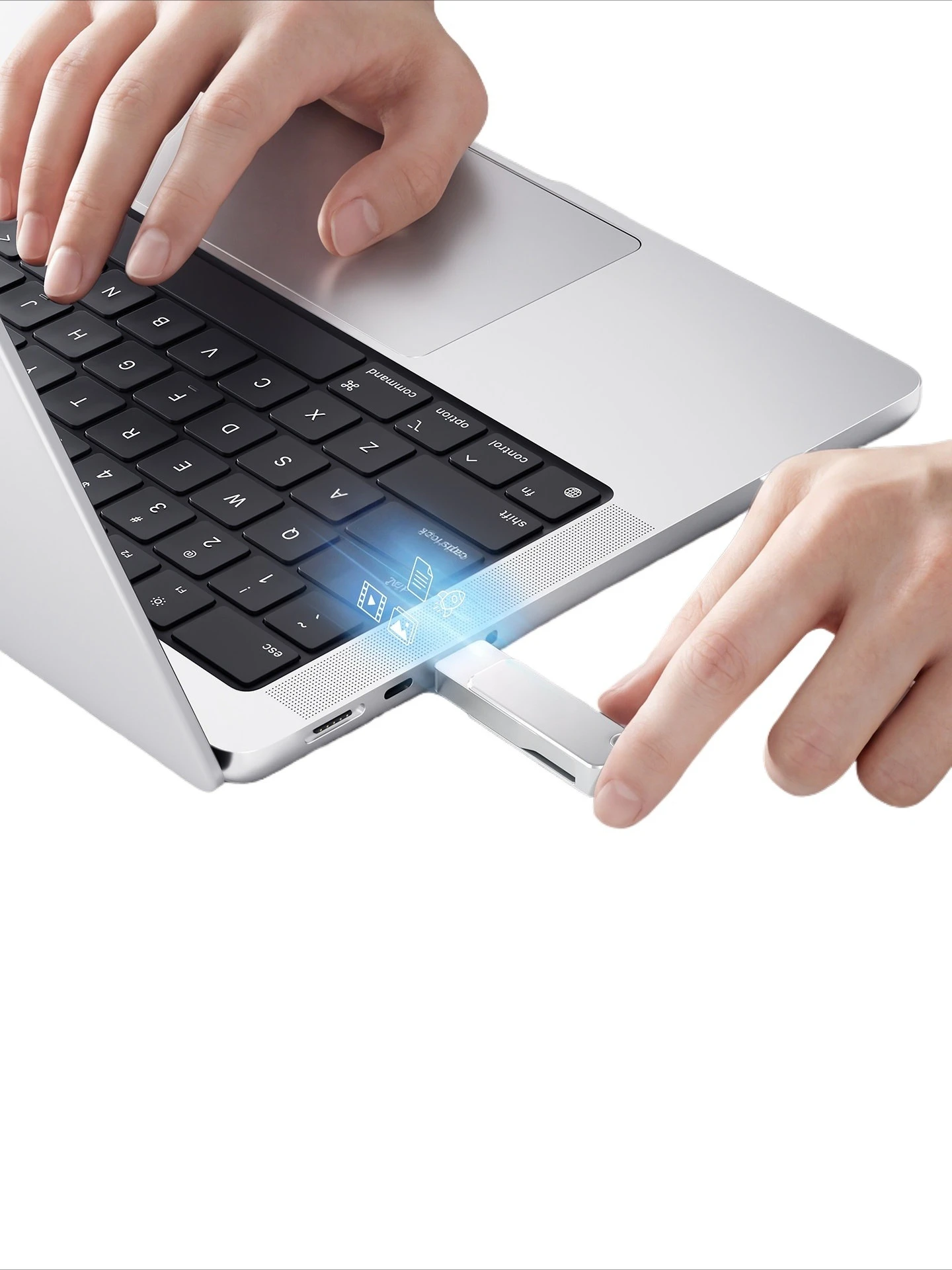 Dual-interface USB flash drive memory, portable hard disk, dual-use for mobile phones and computers, large capacity