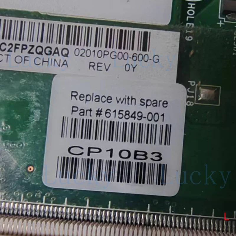 f   For HP DV6-6000 DV7-6000 motherboard 615849-001