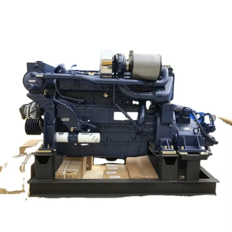 

Chinese brands 176kw/1500rpm Water Cooling 6 Cylinders Weic hai Wd10 Series Mar ine di esel Engine WD10C240-15