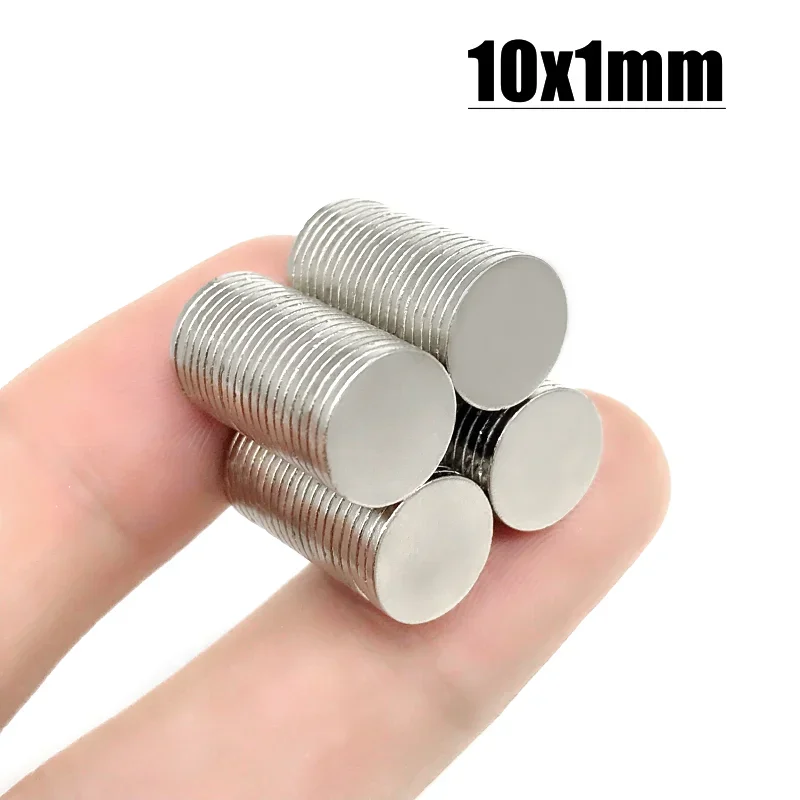 10*1mm Magnet 20-2000pcs N35 NdFeB Permanent Magnetic Imanes Neodymium Magnet Fridge Magnets 10x1mm Magnet Accessory