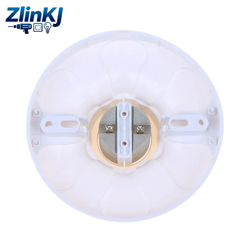 E27 Screw Ceramic Lamp Holder 1Pc 120mm Keyless Porcelain Light Socket Non-conductive for DIY Decorative Lighting