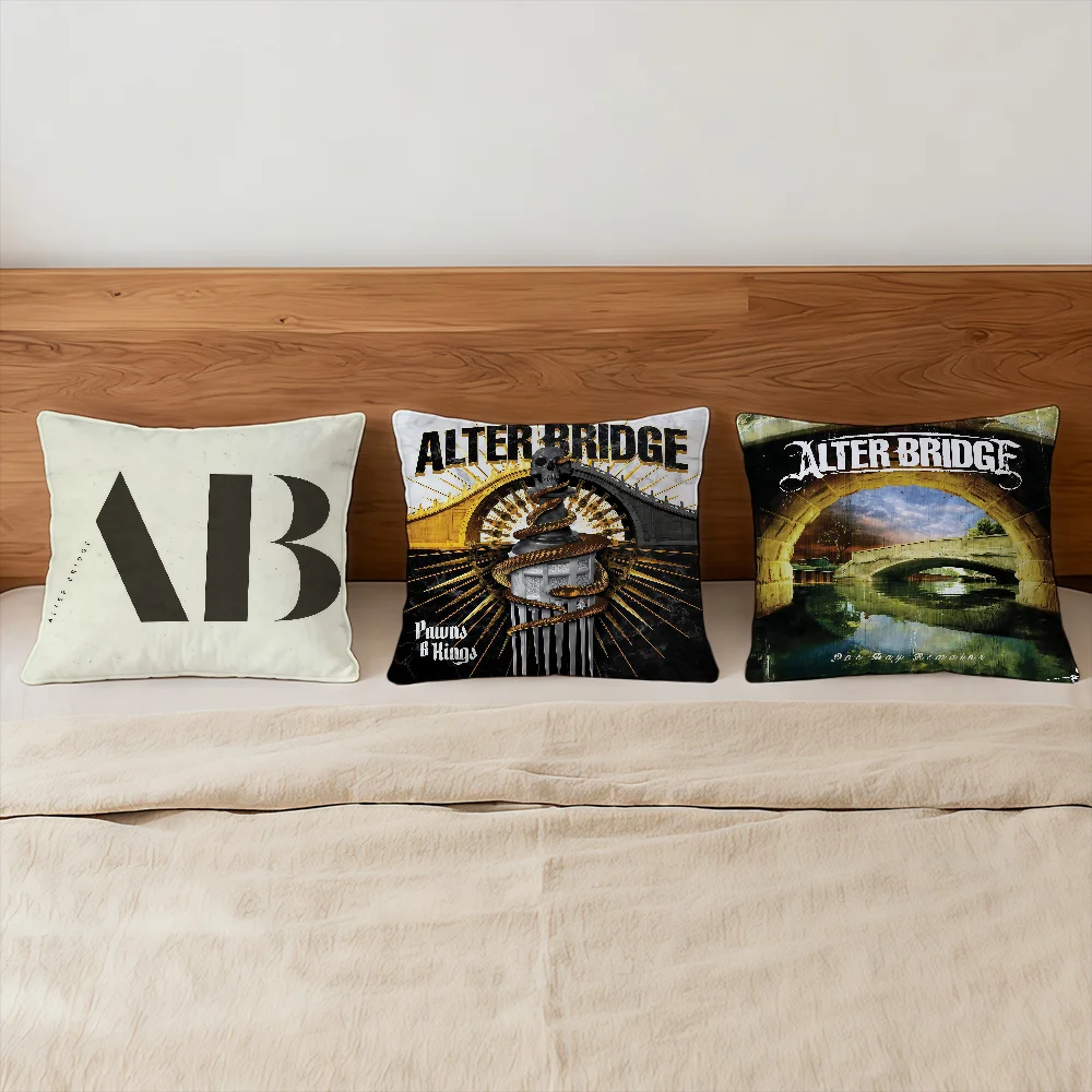 Cushion Cover Square Decorative A-Alter Throw Pillow Rock Case Sofa Bed Living Room Band B-Bridge Album 2026 Anniversary Gifts view 3
