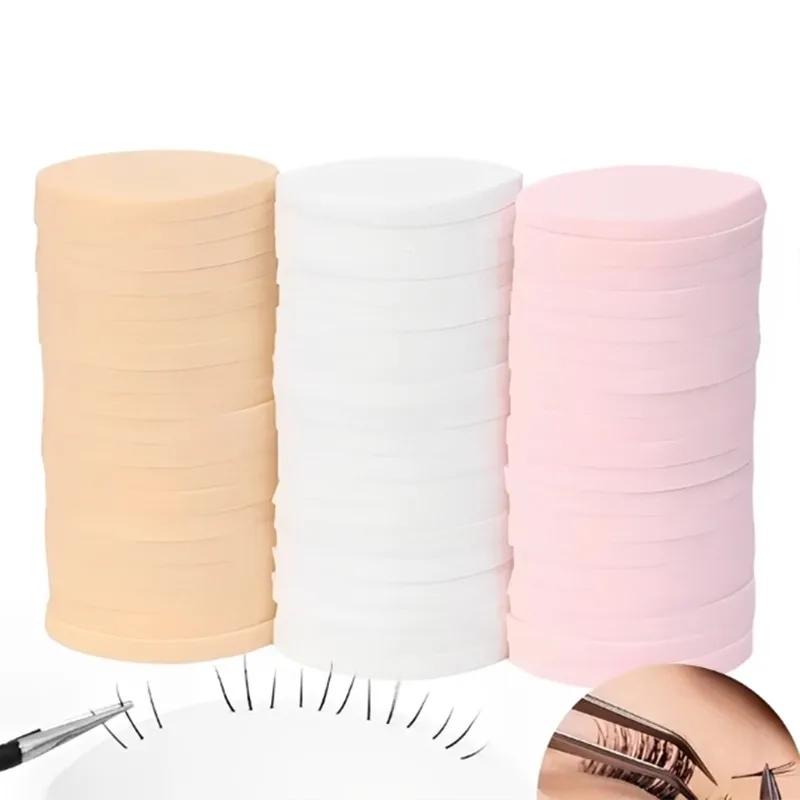 50/10 Stuks Zachte Herbruikbare Wimper Extension Pads Lash Lifting Training Spons Voor Beginners Valse Wimpers Praktijk Makeup Tools