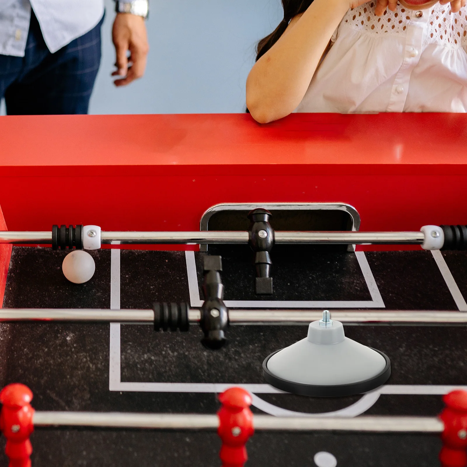 

Table Football Replacement Leveler Mat Convenient Foosball Machine Plastic Adjustable Feet Pad