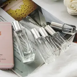 5/10/18/30ML Mini Perfume Spray Bottles Square Glass Shell Spray Atomizer Travel Perfume Storage Bottle Points Bottling Drops