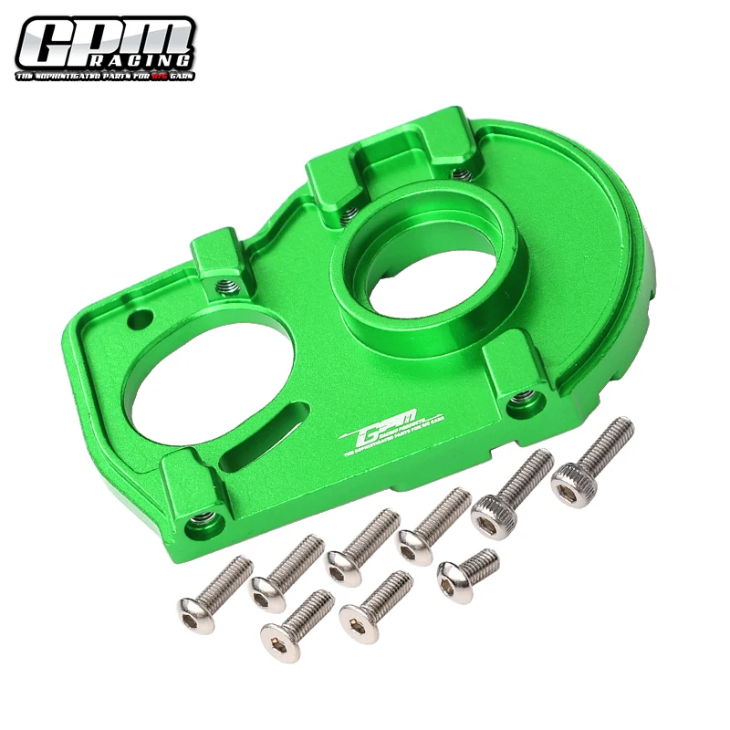 GPM Alloy Motor Mount Plate met koelvinnen voor LOSI 1/10 Lasernut Tenacity Ultra 4 / Tenacity DB Pro LOS231031