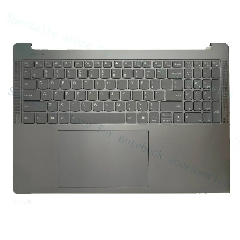 

A+ New For Lenovo Yoga Pro 9 16IMH9 palmrest keyboard touchpad 16" Ultra 9 Gray