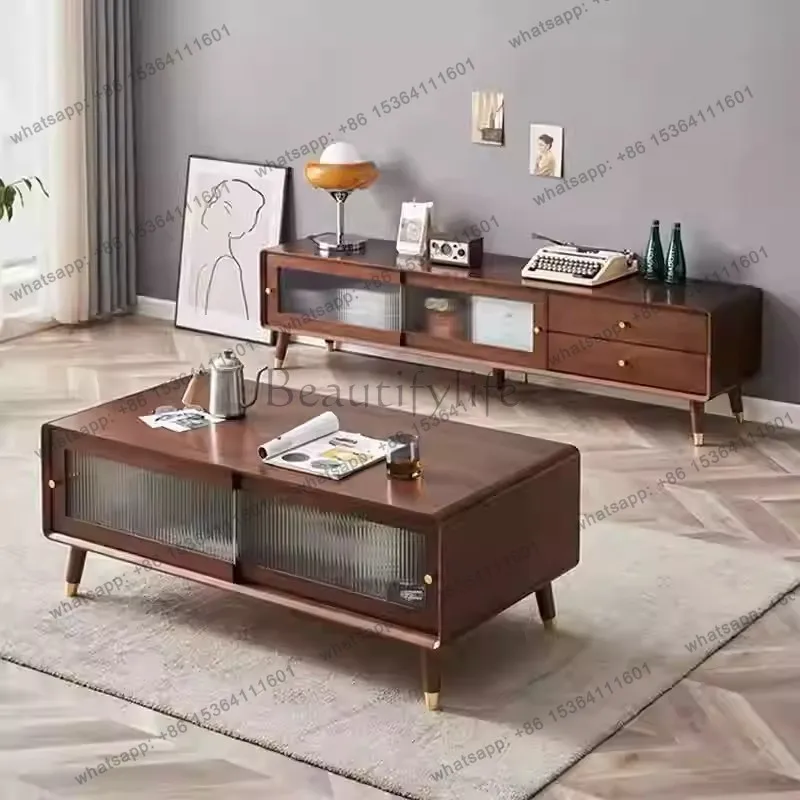 Nordic Vintage Tv Stand With Drawers Elegant Mid Century Unique Tv Stand Living Room Glass Suporte Para Tv Room Furniture