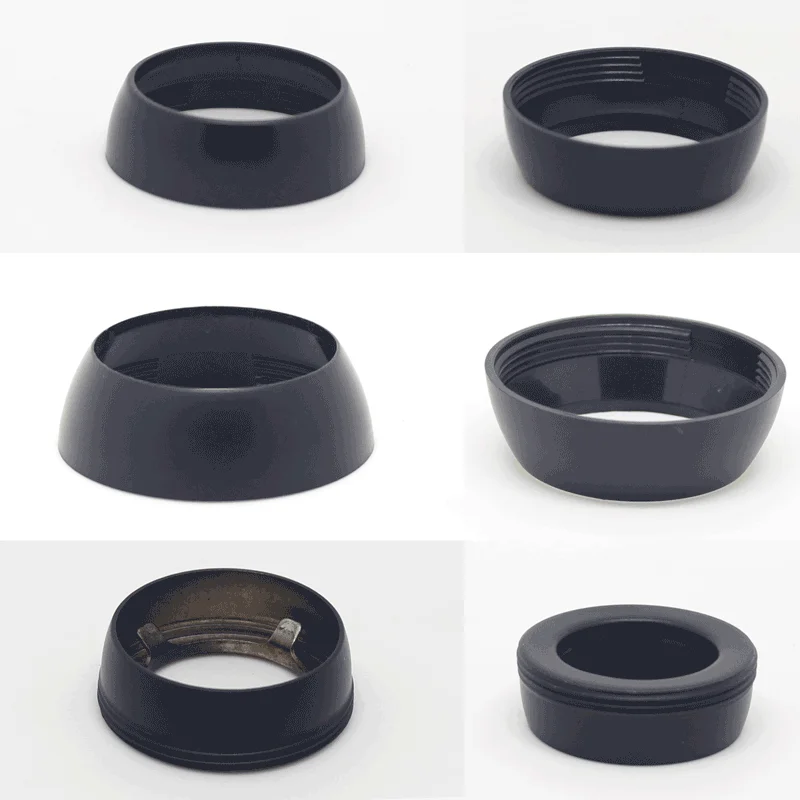 Cubierta de grifo negra para cocina, accesorios de grifo de lavabo, tapa fija de ducha, cubierta de cobre, tazón de 35mm, 40mm, 45mm, M22, M24, tapa