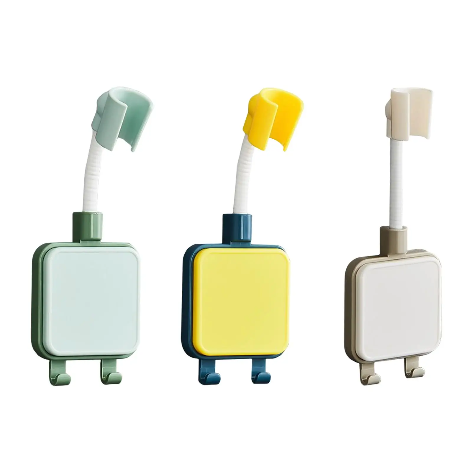 Wall mounted shower holder, universal bracket for stable support for home