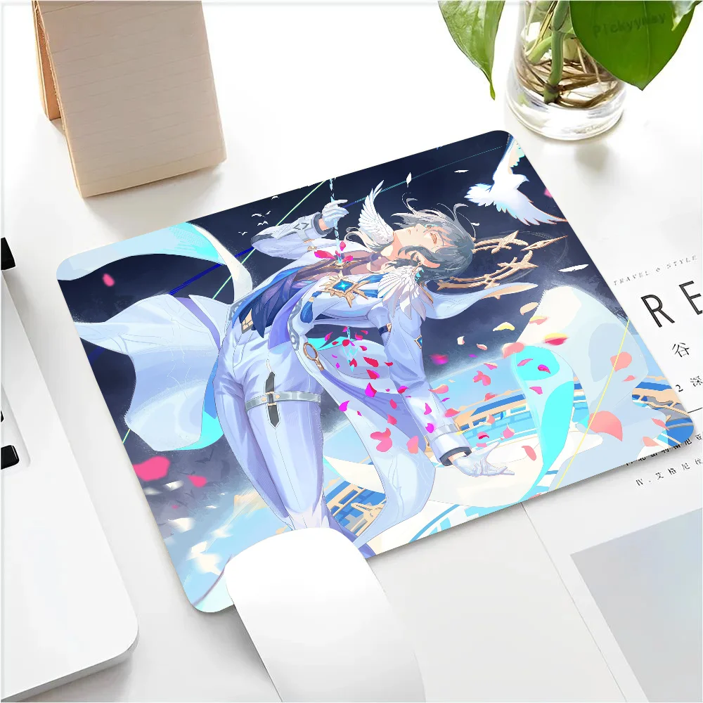 Sunday Honkai Star Rail Mousepad Small LockEdge Mouse Pad For Gamers Computer Desk Pad Anti-slip Rubber